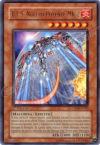 CRMS-IT030 B.E.S. Nucleo Potente MK-2 rara 1a Edizione (IT)  -GOOD-