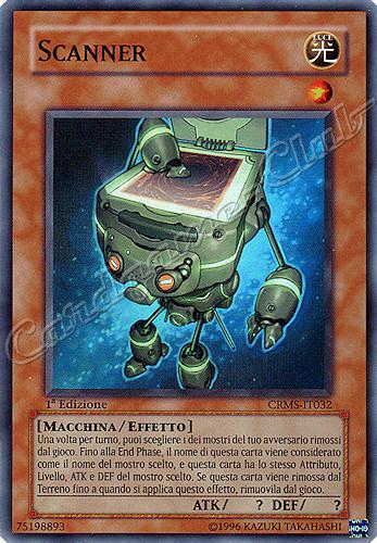 CRMS-IT032 Scanner super rara 1a Edizione (IT)  -GOOD-