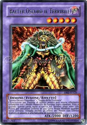 DB2-IT125 Balter Oscuro il Terribile rara (IT) -NEAR MINT-