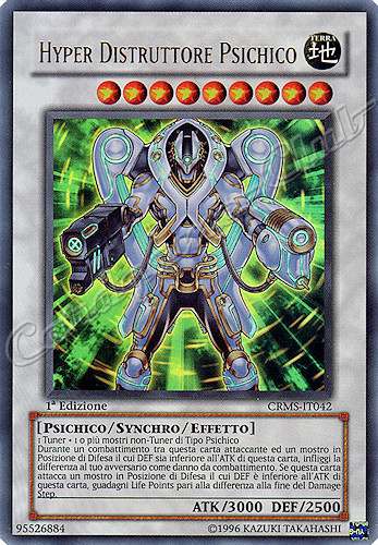 CRMS-IT042 Hyper Distruttore Psichico ultra rara 1a Edizione (IT) -NEAR MINT-