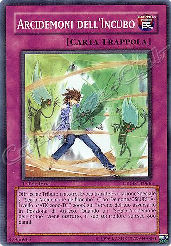 CRMS-IT068 Arcidemoni dell'Incubo comune 1a Edizione (IT) -NEAR MINT-