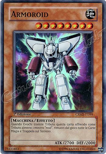 CRMS-IT099 Armoroid super rara 1a Edizione (IT) -NEAR MINT-