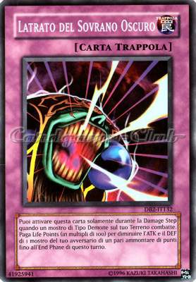 DB2-IT132 Latrato del Sovrano Oscuro comune (IT) -NEAR MINT-