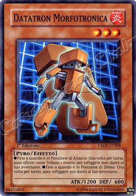 CSOC-IT008 Datatron Morfotronica comune 1a Edizione (IT)  -GOOD-