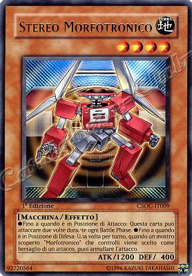 CSOC-IT009 Stereo Morfotronico rara 1a Edizione (IT) -NEAR MINT-