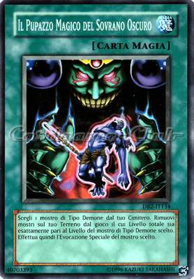 DB2-IT134 Il Pupazzo Magico del Sovrano Oscuro comune (IT) -NEAR MINT-