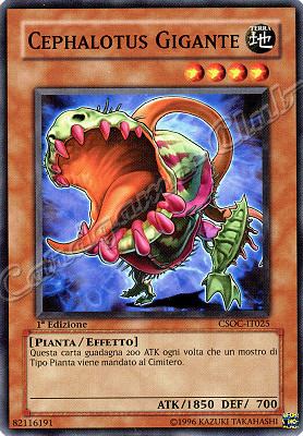 CSOC-IT025 Cephalotus Gigante comune 1a Edizione (IT) -NEAR MINT-