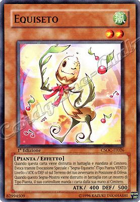 CSOC-IT026 Equiseto comune 1a Edizione (IT) -NEAR MINT-