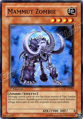 CSOC-IT030 Mammut Zombie comune 1a Edizione (IT) -NEAR MINT-
