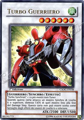 CSOC-IT038 Turbo Guerriero ultra rara 1a Edizione (IT) -NEAR MINT-