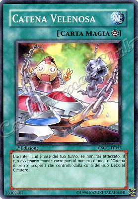 CSOC-IT053 Catena Velenosa comune 1a Edizione (IT) -NEAR MINT-