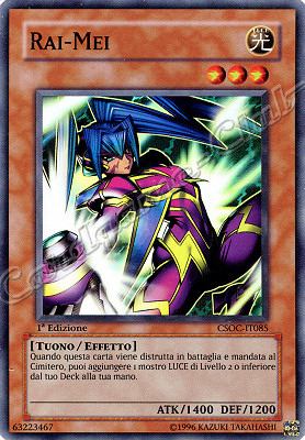CSOC-IT085 Rai-Mei super rara 1a Edizione (IT) -NEAR MINT-