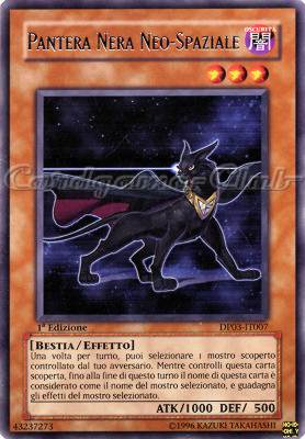 DP03-IT007 Pantera Nera Neo-Spaziale rara 1a Edizione (IT) -NEAR MINT-