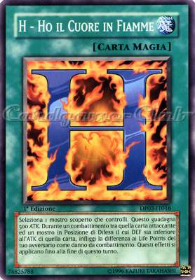 DP03-IT016 H-Ho il Cuore in Fiamme comune 1a Edizione (IT) -NEAR MINT-