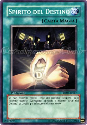 DP05-IT017 Spirito del Destino comune 1a Edizione (IT) -NEAR MINT-