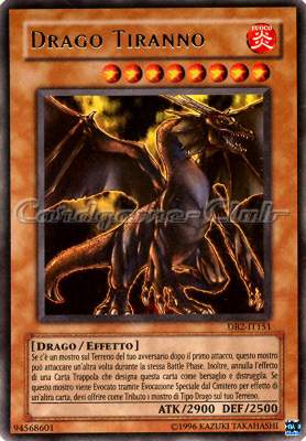 DB2-IT151 Drago Tiranno ultra rara (IT) -NEAR MINT-