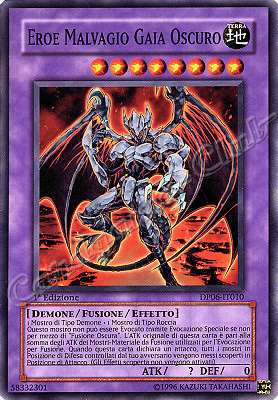DP06-IT010 Eroe Malvagio Gaia Oscuro comune 1a Edizione (IT) -NEAR MINT-