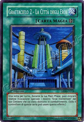 DP06-IT014 Grattacielo 2-La Citta' degli Eroi super rara 1a Edizione (IT) -NEAR MINT-