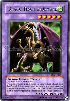 DB2-IT154 Drago Teschio-Demone rara (IT) -NEAR MINT-