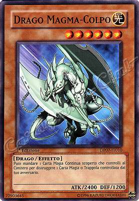 DP07-IT010 Drago Magma-Colpo comune 1a Edizione (IT) -NEAR MINT-