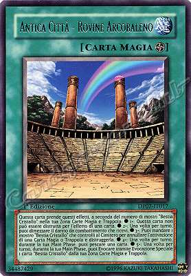 DP07-IT017 Antica Citta'-Rovine Arcobaleno rara 1a Edizione (IT) -NEAR MINT-