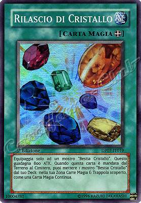 DP07-IT019 Rilascio di Cristallo super rara 1a Edizione (IT) -NEAR MINT-