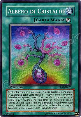 DP07-IT020 Albero di Cristallo super rara 1a Edizione (IT) -NEAR MINT-