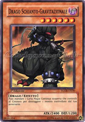FOTB-IT030 Drago Schianto-Gravitazionale comune 1a Edizione (IT) -NEAR MINT-