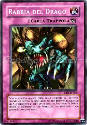 DB2-IT163 Rabbia del Drago comune (IT) -NEAR MINT-