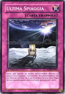 FOTB-IT047 Ultima Spiaggia comune 1a Edizione (IT) -NEAR MINT-