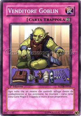 FOTB-IT056 Venditore Goblin comune 1a Edizione (IT) -NEAR MINT-