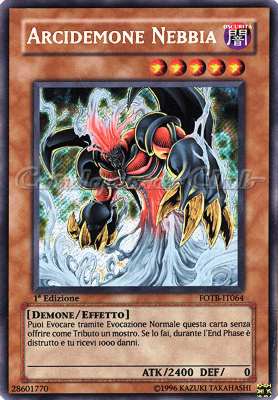 FOTB-IT064 Arcidemone Nebbia rara segreta 1a Edizione (IT) -NEAR MINT-