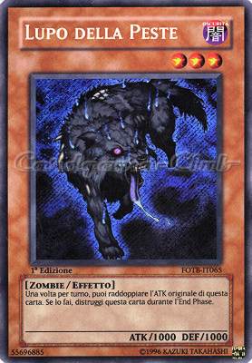 FOTB-IT065 Lupo della Peste rara segreta 1a Edizione (IT) -NEAR MINT-