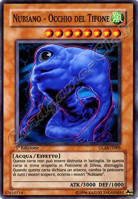 GLAS-IT005 Nubiano-Occhio del Tifone super rara 1a Edizione (IT) -NEAR MINT-