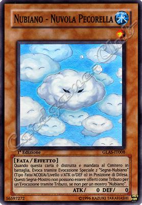 GLAS-IT008 Nubiano-Nuvola Pecorella super rara 1a Edizione (IT)  -GOOD-