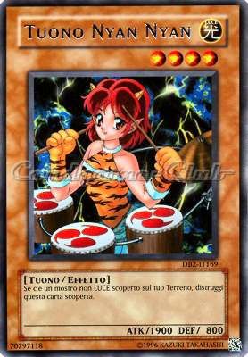 DB2-IT169 Tuono Nyan Nyan rara (IT) -NEAR MINT-