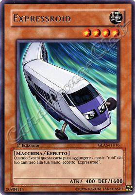 GLAS-IT016 Expressroid rara 1a Edizione (IT)  -PLAYED-