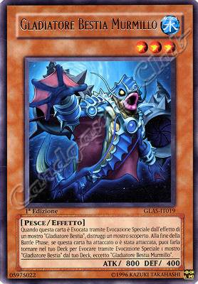 GLAS-IT019 Gladiatore Bestia Murmillo rara 1a Edizione (IT) -NEAR MINT-