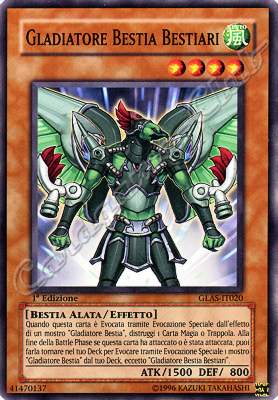 GLAS-IT020 Gladiatore Bestia Bestiari comune 1a Edizione (IT) -NEAR MINT-