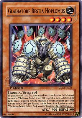 GLAS-IT022 Gladiatore Bestia Hoplomus comune 1a Edizione (IT) -NEAR MINT-