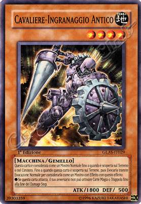 GLAS-IT029 Cavaliere-Ingranaggio Antico comune 1a Edizione (IT) -NEAR MINT-