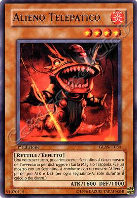 GLAS-IT034 Alieno Telepatico rara 1a Edizione (IT) -NEAR MINT-