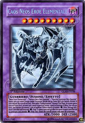 GLAS-IT036 Caos Neos Eroe Elementale rara ghost 1a Edizione (IT) -NEAR MINT-