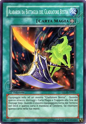 GLAS-IT055 Alabarda da Battaglia del Gladiatore Bestia comune 1a Edizione (IT) -NEAR MINT-