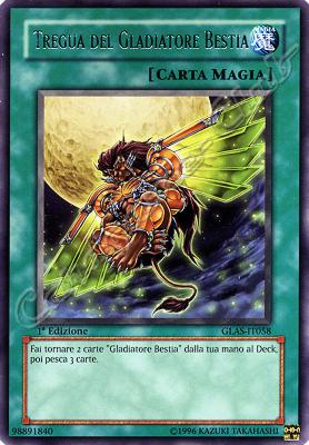 GLAS-IT058 Tregua del Gladiatore Bestia rara 1a Edizione (IT)  -GOOD-