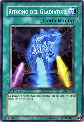 GLAS-IT059 Ritorno del Gladiatore comune 1a Edizione (IT) -NEAR MINT-