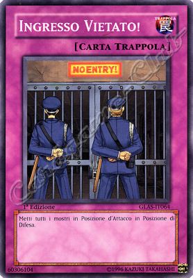 GLAS-IT064 Ingresso Vietato! comune 1a Edizione (IT) -NEAR MINT-