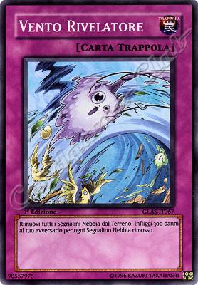 GLAS-IT067 Vento Rivelatore super rara 1a Edizione (IT) -GOOD-