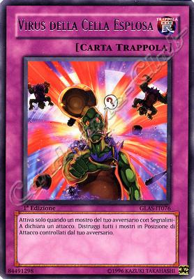 GLAS-IT076 Virus della Cella Esplosa rara 1a Edizione (IT) -NEAR MINT-