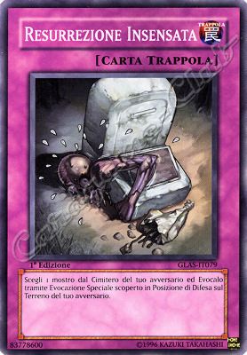 GLAS-IT079 Resurrezione Insensata comune 1a Edizione (IT) -NEAR MINT-